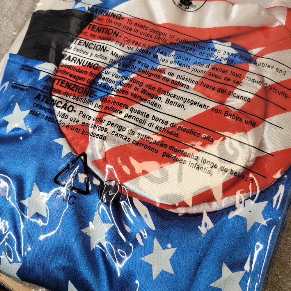 Pet Costumes by Rubies Uncle Sam Size Large Dog 4th of July Flag America NEW - Picture 7 of 8